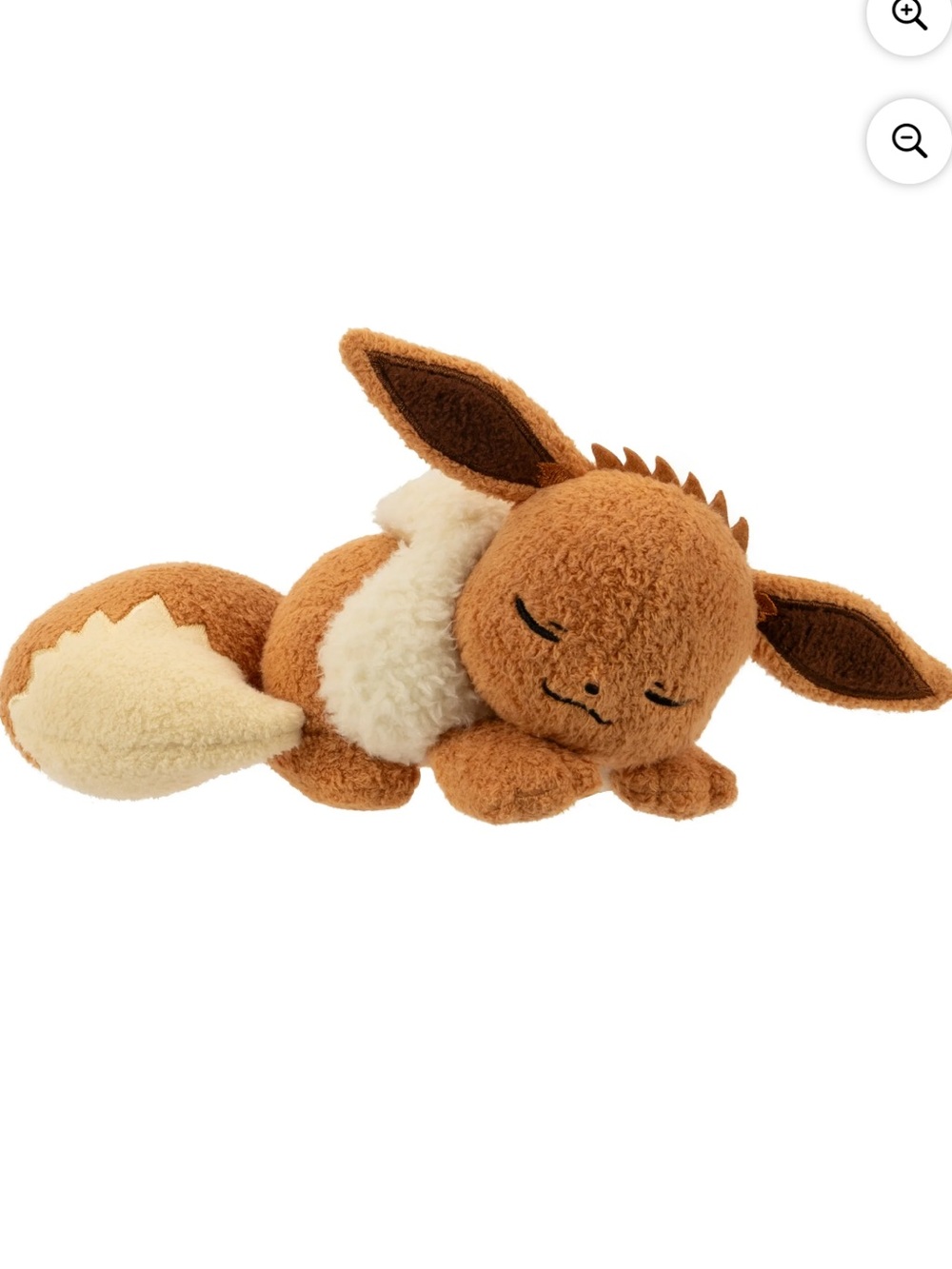 Pokemon Eevee Sleeping Plush - 5 inch Premium Sleeping Plush Jazwares